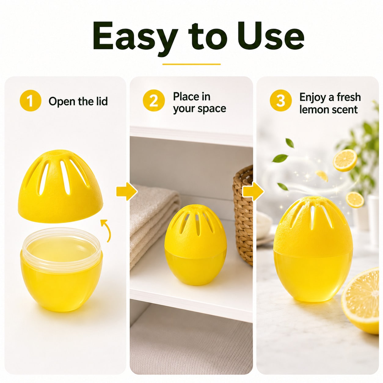 Limon Kokulu Koku Giderici Yum - Odor Eliminator Car incelemesi ve fiyatı