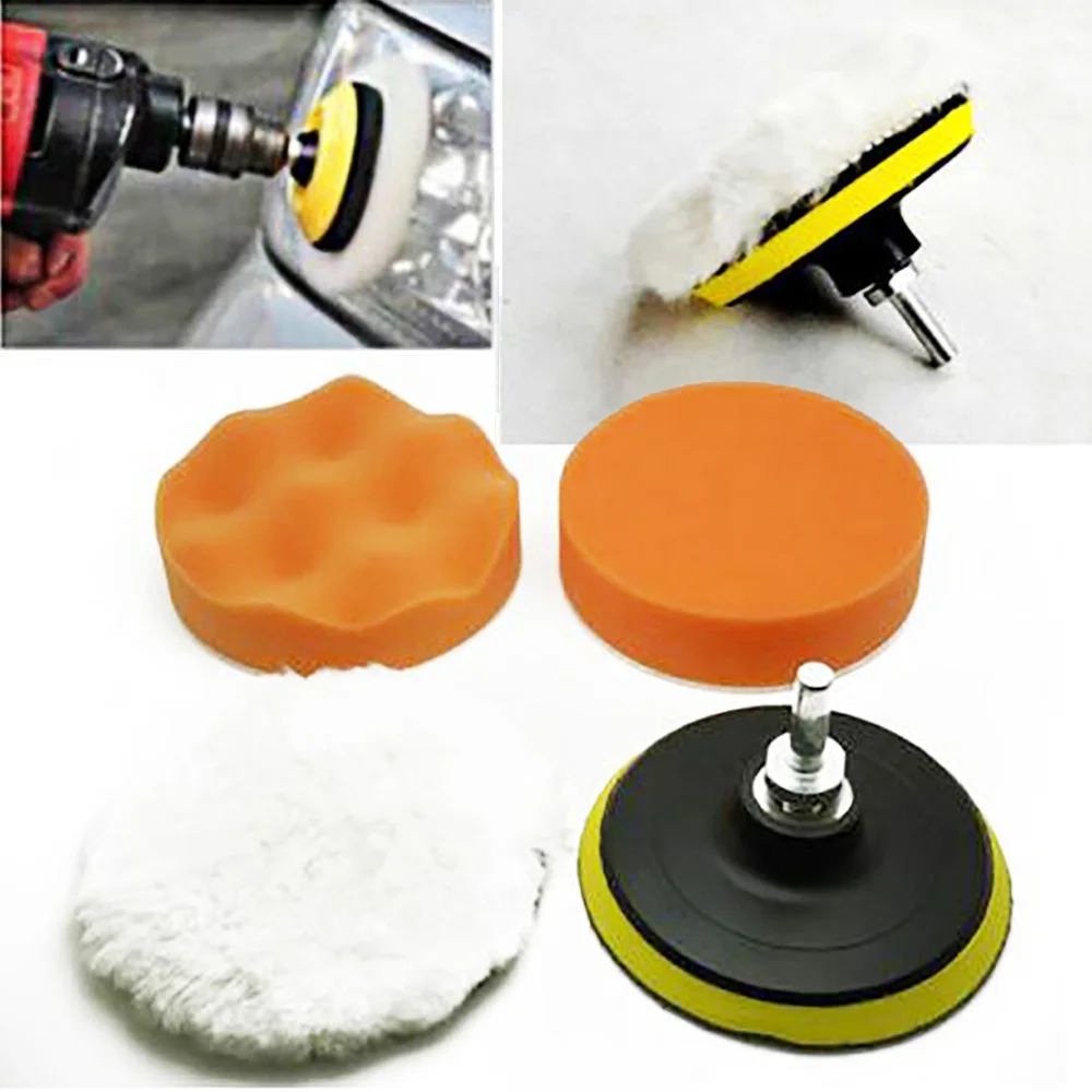 4 adet/takım ​ Brüt ​ Polisaj  - Polish Pad Set Buffer incelemesi ve fiyatı